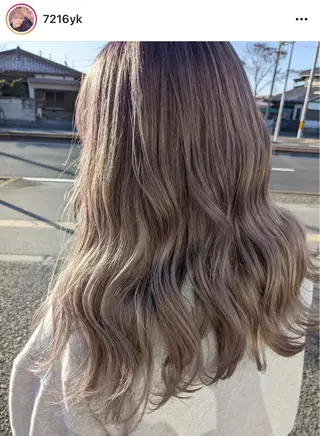 セミロング sephile所属・YAMA ヤマのヘアスタイル