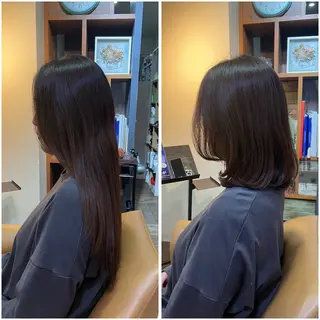 ミディアム HAIR en所属・ブリーチカラー募集❕ 大橋菜々美のヘアスタイル