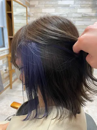 ショート カラー 阿部 海翔のヘアスタイル