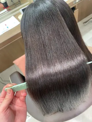 ロング 武保 陸のヘアスタイル