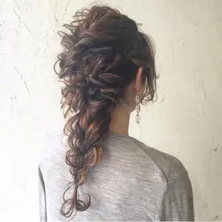 ヘアアレンジ D'na ディーナのヘアスタイル