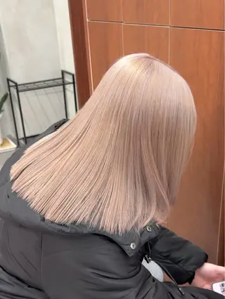 ロング カラー nico TOKYO 渋谷所属・ブリーチ　ハイトーン 特化🌈フジタハルキのヘアスタイル