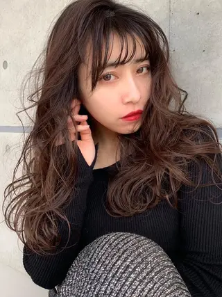 カラー パーマ *🌐銀座 ACADEMY🌐のヘアスタイル