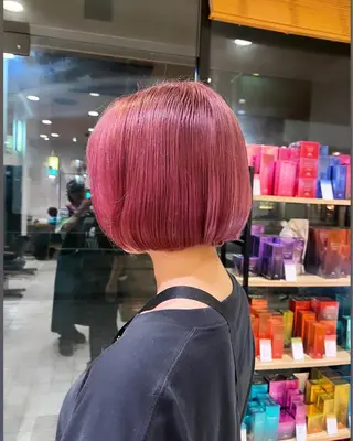 ショート カラー 産休中です 艶カラー♡オカのヘアスタイル