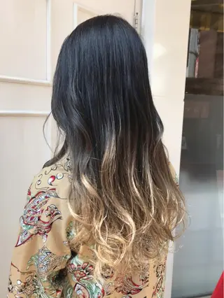 ロング Blanco 村松 美里のヘアスタイル