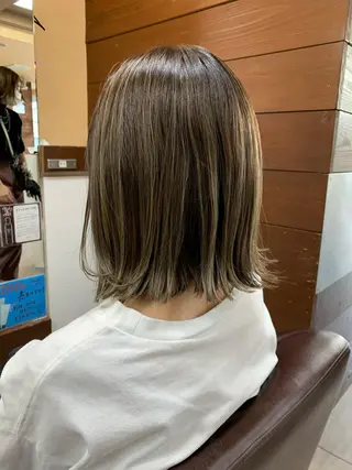 ミディアム カラー 【brace小阪店】 店長   村上直也のヘアスタイル