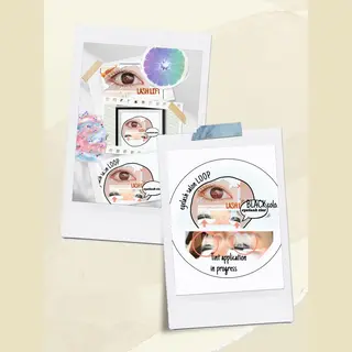 カラー メンズ マツエク・マツパ アイブロウ eyelash salonLoopꨄのマツエク・マツパデザイン