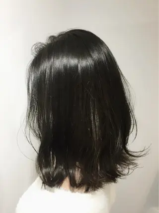 セミロング カラー ヘアアレンジ ✨ハイクオリティ✨ 山本香也のヘアスタイル