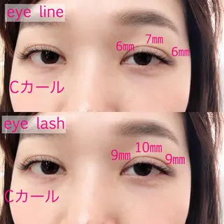 マツエク・マツパ 山本 あさ美のマツエク・マツパデザイン