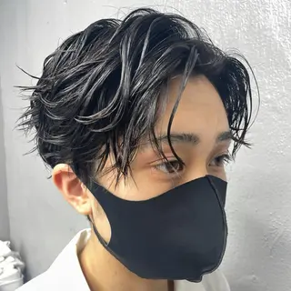 ショート カラー パーマ メンズ 🔥メンズヘア🔥 セヤシュウヘイのヘアスタイル