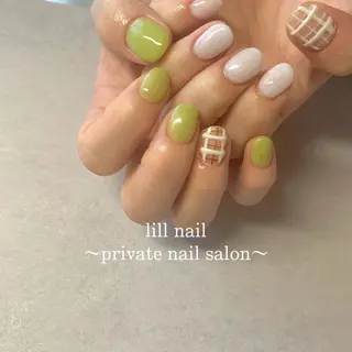 ショート pllia beautyのネイルデザイン