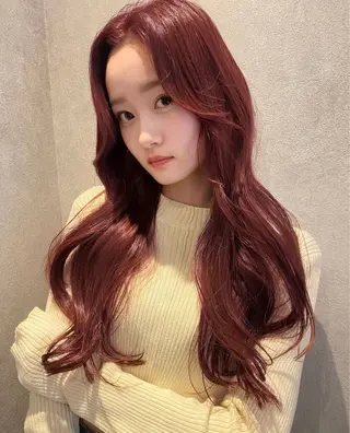 カラー レイヤー 東実桜のヘアスタイル