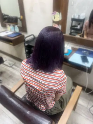 カラー 平野 優菜のヘアスタイル