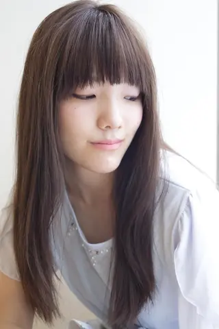 ミディアム セミロング ロング カラー ReMix 新宿店所属・タジマ ヤスヒサのヘアスタイル