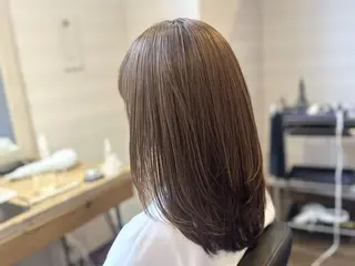 カラー ミディアム 個室型美容室san 都賀店のヘアスタイル