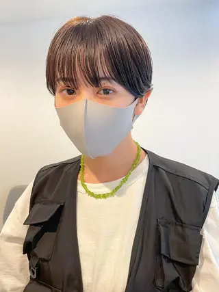 ショート 北山 巴奈のヘアスタイル