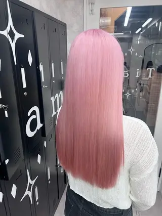 ロング カラー ヘアアレンジ 💕ブリーチ/ヘアメ 🎀YUUKAのヘアスタイル