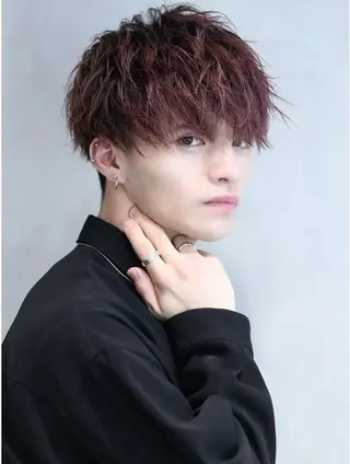カラー 蘆谷 華帆のヘアスタイル