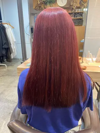 ロング カラー 聖斗 /ハイトーン/パーマのヘアスタイル