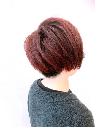 ショート 安田 美由紀のヘアスタイル