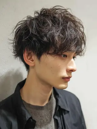 ショート メンズ パーマ 木澤 航のその他イメージ