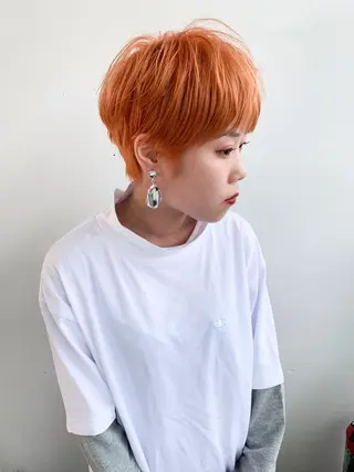 ショート カラー ショート/レイヤー なら石井知希のヘアスタイル