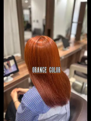 ロング カラー リノ🖤韓国ヘア 🖤🇰🇷のヘアスタイル