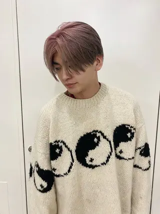 カラー メンズ THE  AGATA TOKYO所属・外国人風パーマ/デザ インカット🦕✨アミのヘアスタイル