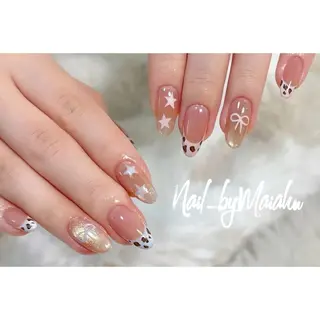 ネイル マイアン‎⁺˳✿⏦₊ 𐙚ネイル་۪ ✿◞のネイルデザイン