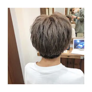 ショート 🌈ハイトーン/ ワタル🌈のヘアスタイル