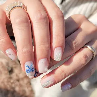 ネイル 🌲🌳🚪iiit o🌲🌳🌲のネイルデザイン