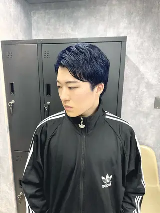 ショート カラー メンズ 【.ico】心斎橋 飛田ゆうきのヘアスタイル