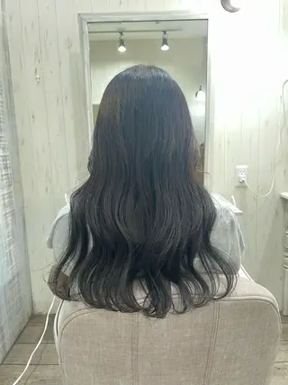 ロング ネモトメイナ🌿‬ 今月末で退職しますのヘアスタイル