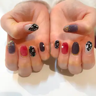 ネイル 🎀12/08ご予約 ◎ 本田 知美🎀のネイルデザイン