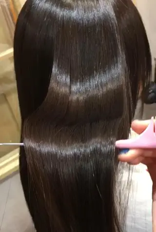 ミディアム 艶髪✨韓国風🌷 今田  水風🐰のヘアスタイル