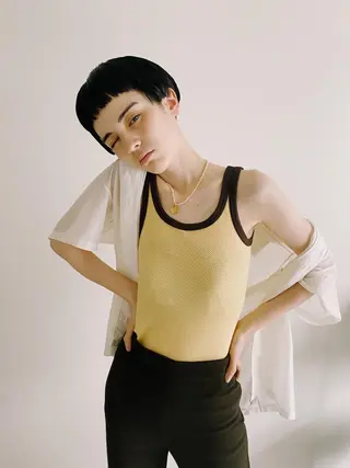 ショート デザイン/レイヤー Kaito🐩/栄のヘアスタイル