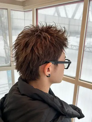 カラー メンズ yori所属・メンズパーマ/メンズ カット/たばたよしきのヘアスタイル