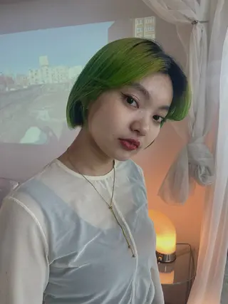 ショート カラー 太田 妃香/岡崎美容室のヘアスタイル