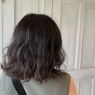 ミディアム カラー Jill franc _ ayanoのヘアスタイル