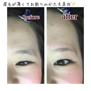 ショート カラー パーマ ヘアアレンジ ネイル マツエク・マツパ 眉毛サロン DUAL 恵比寿の眉毛・アイブロウイメージ