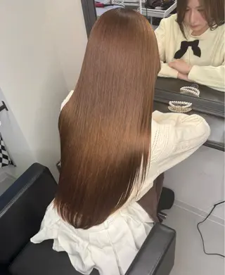 ロング カラー XYZ新宿所属・縮毛矯正/韓国 /店長/KANATOのヘアスタイル