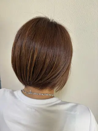 ショート 藤原 智恵のヘアスタイル