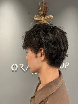 パーマ メンズ 巻ける美髪矯正/ 韓国ヘア/yutaのヘアスタイル