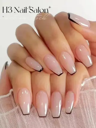 ロング H3 ネイル サロンのネイルデザイン