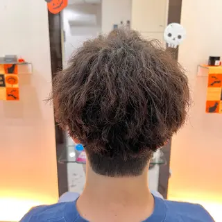 パーマ メンズ アグヘアーシータ所属・🤩メンズカット/ パーマ山本🤩のヘアスタイル