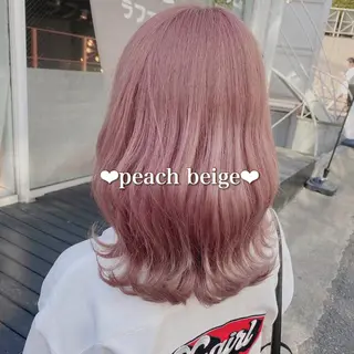 ミディアム カラー ヘアアレンジ メンズ キッズ お悩み解決美容師 💐AMIのヘアスタイル