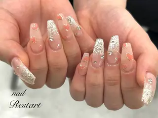 ロング nail Restart所属・Restart YURIのネイルデザイン