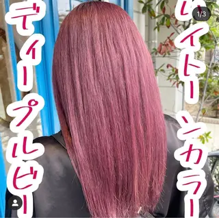 セミロング カラー 小嶋 秀明/ 本物の髪質改善⭐️のヘアスタイル