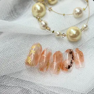 ネイル ⭐︎休業中の練習⭐︎ JNA認定講師髙橋のネイルデザイン