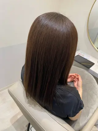 ミディアム カラー 韓国ヘア・カラー 🩵SHIZUKUのヘアスタイル